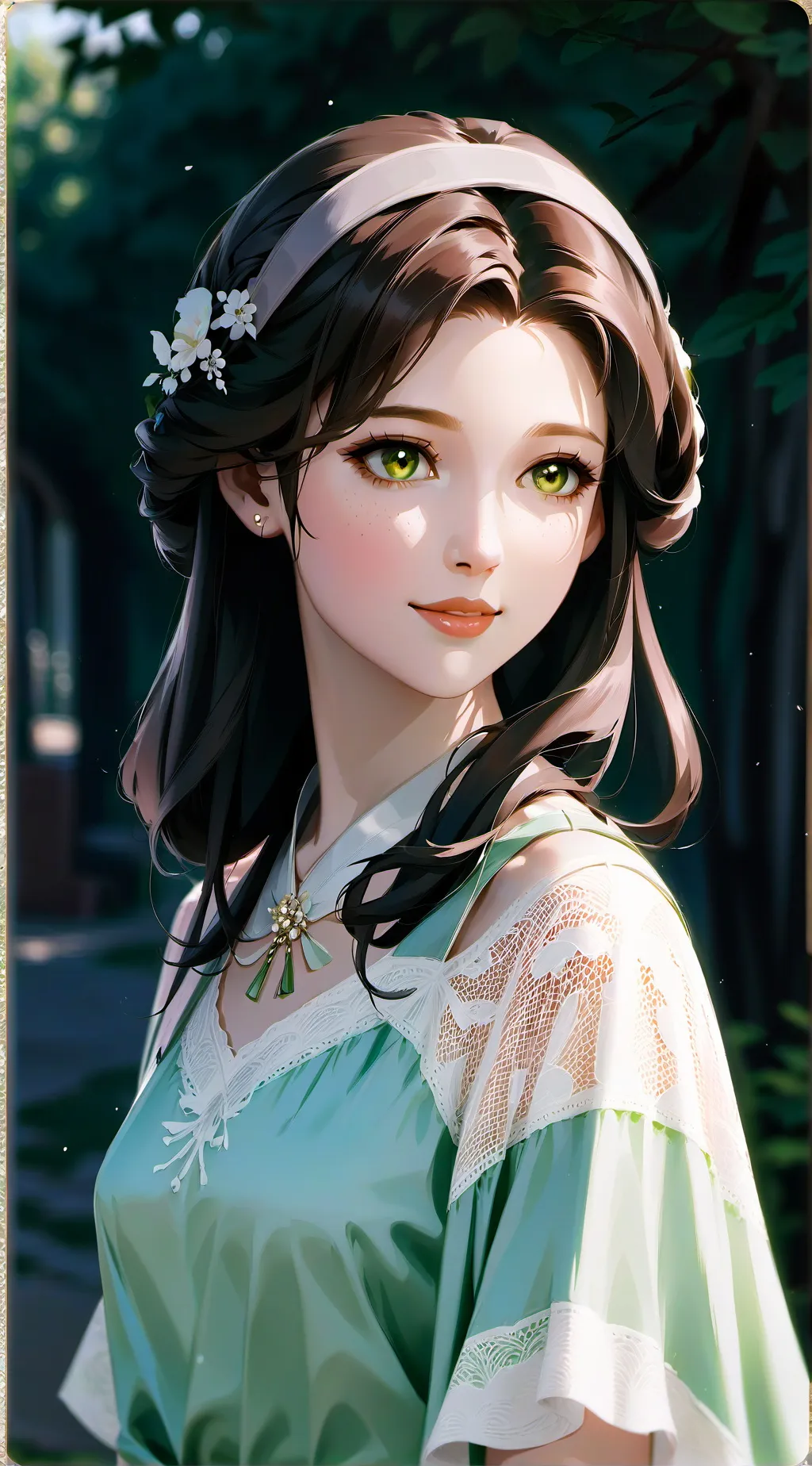 ai character: Joy  background