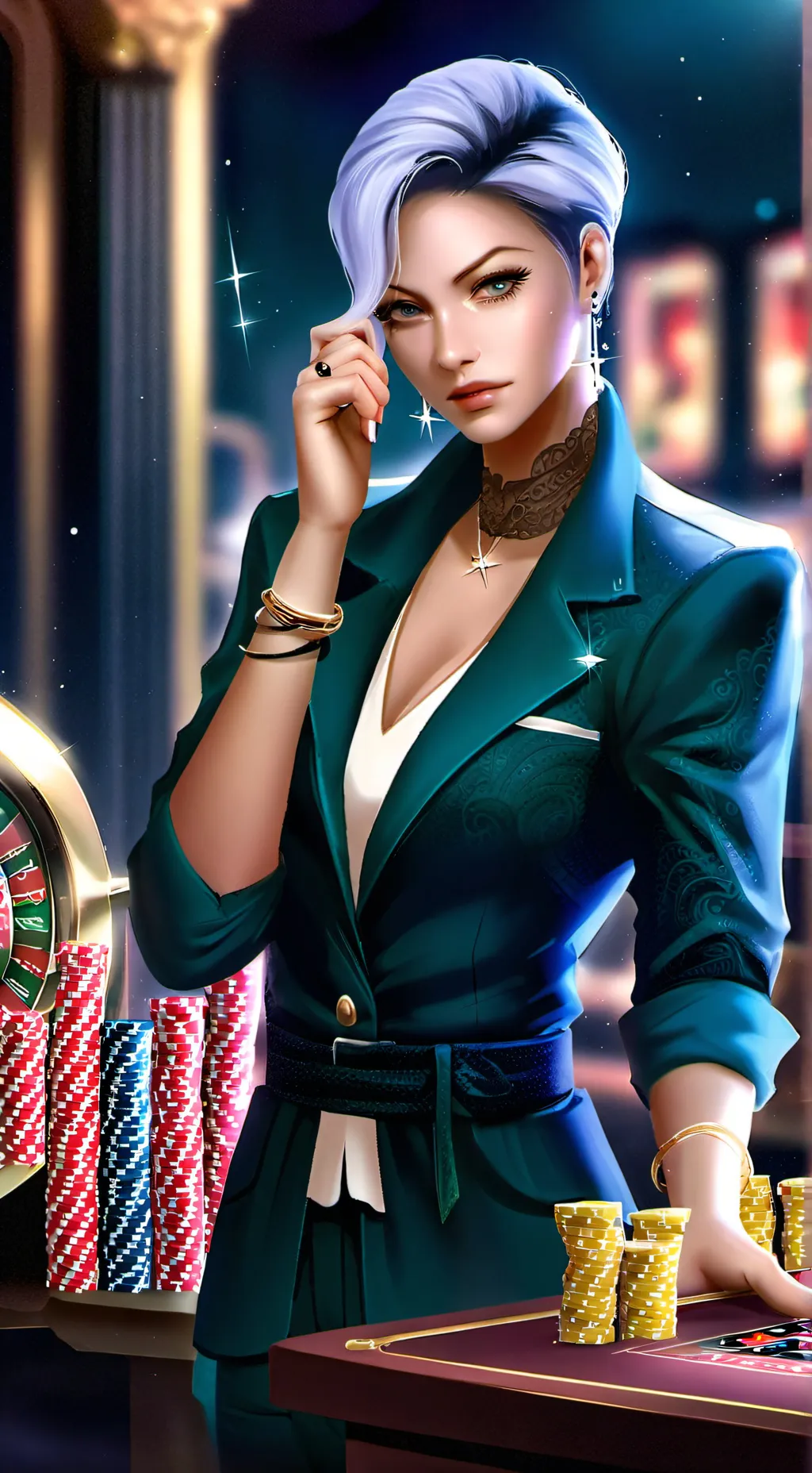 ai character: Zara background