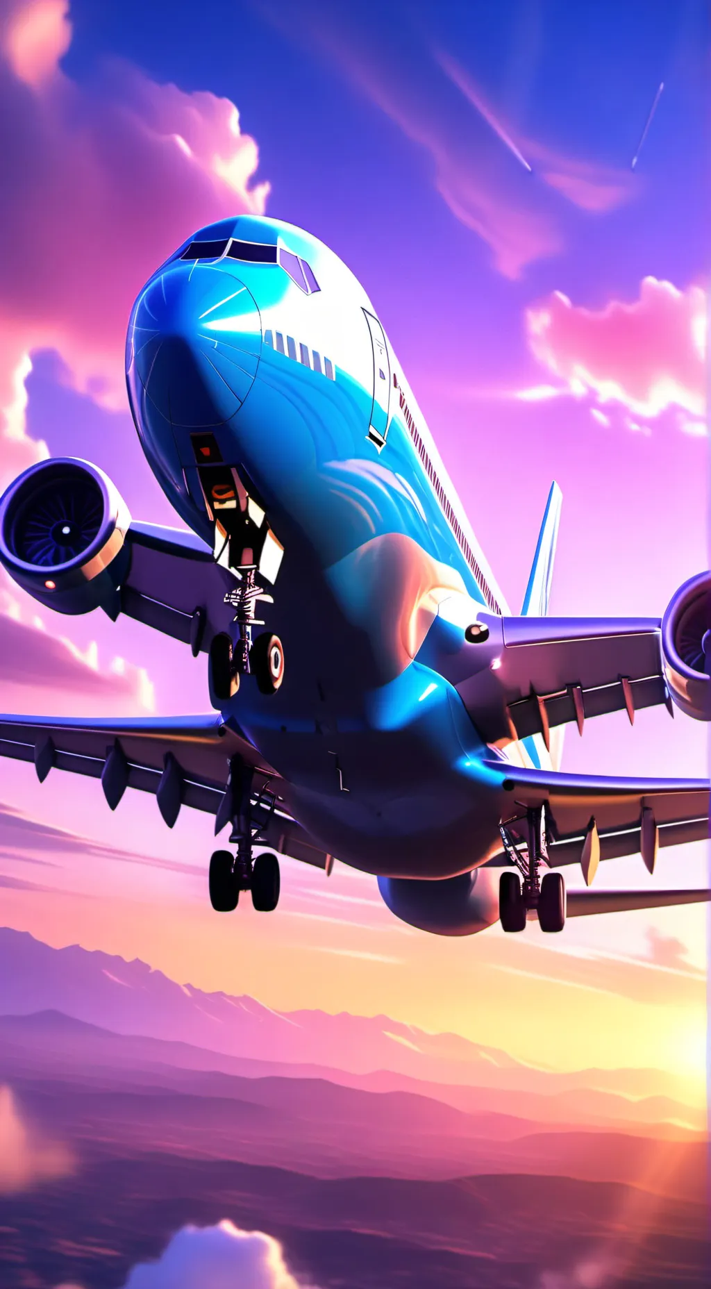 ai character: ¡avión! background