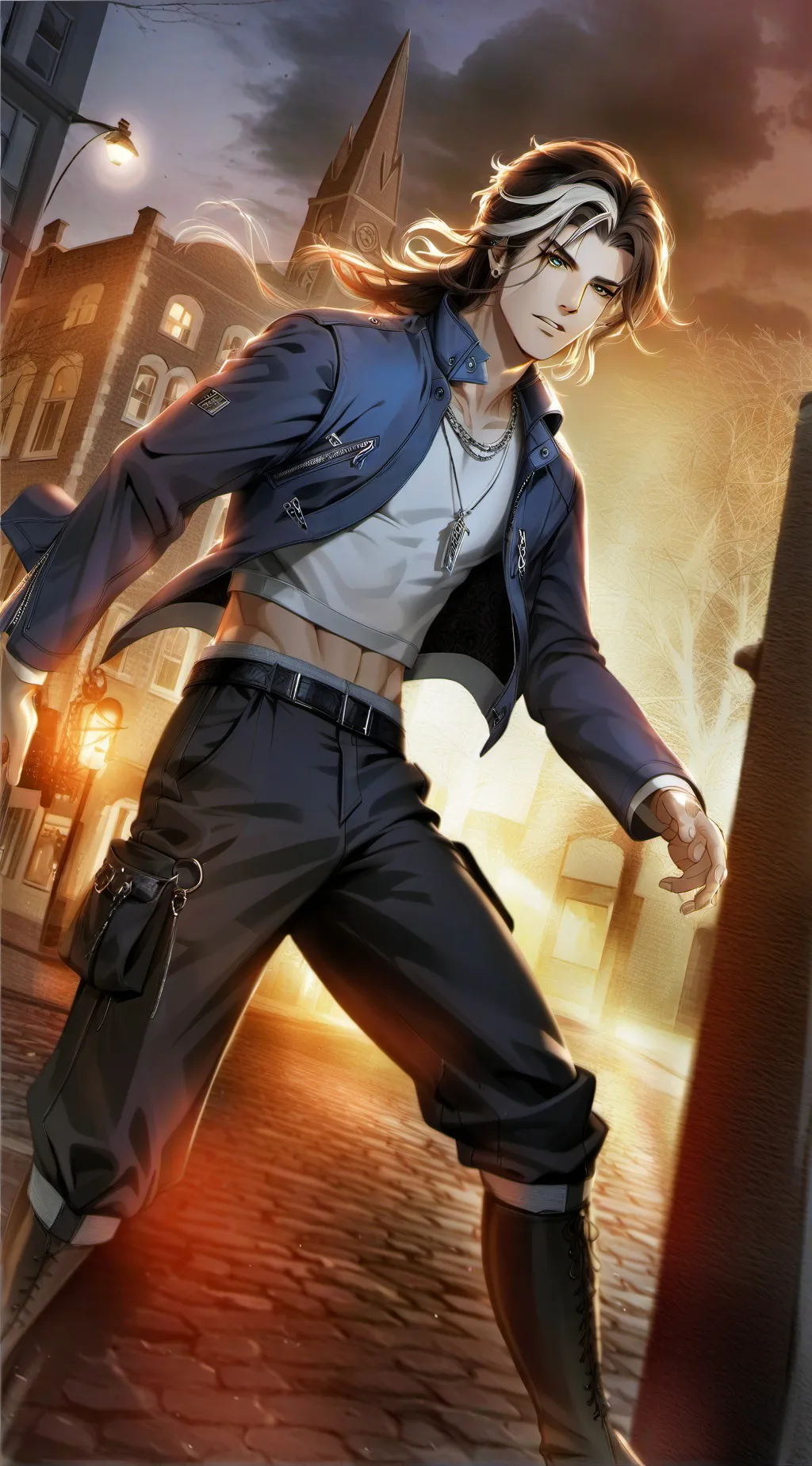 ai character: Affogato&Margarine background