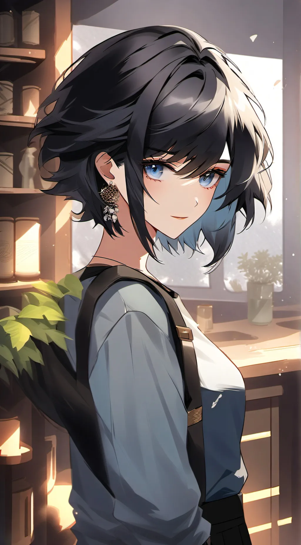 ai character: Margarett background