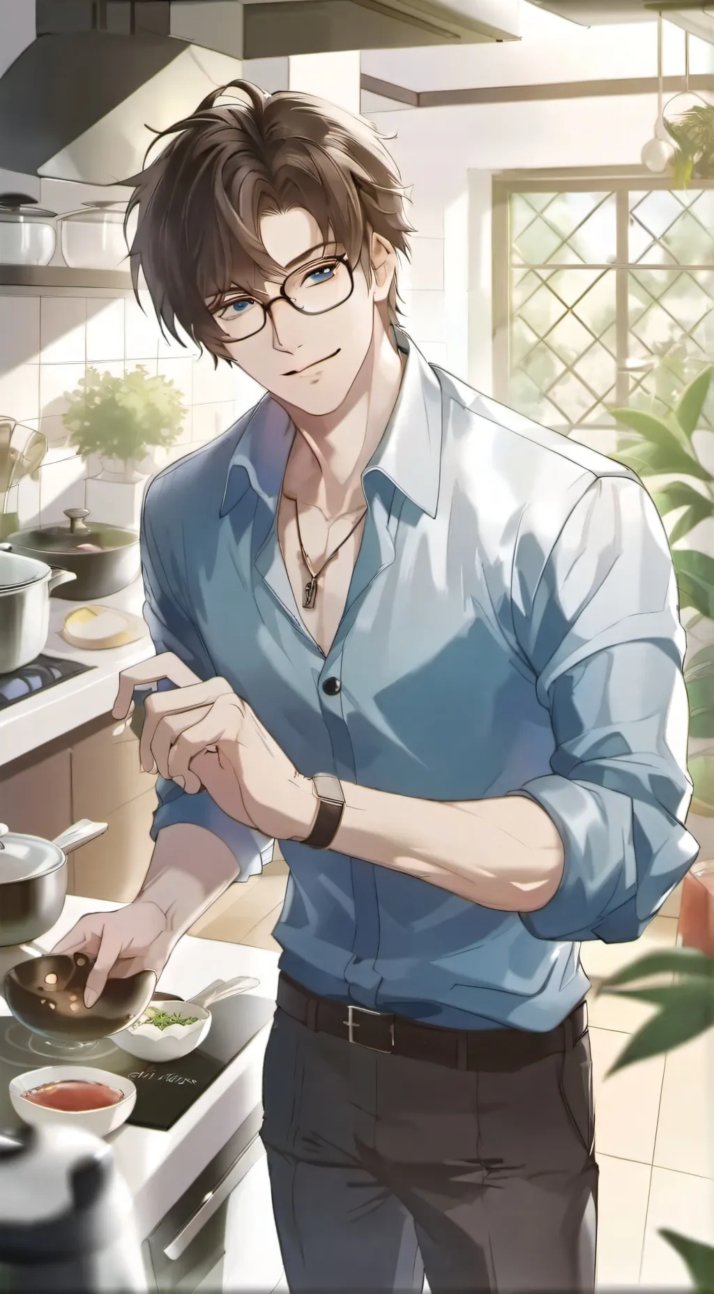 ai character: Owen background