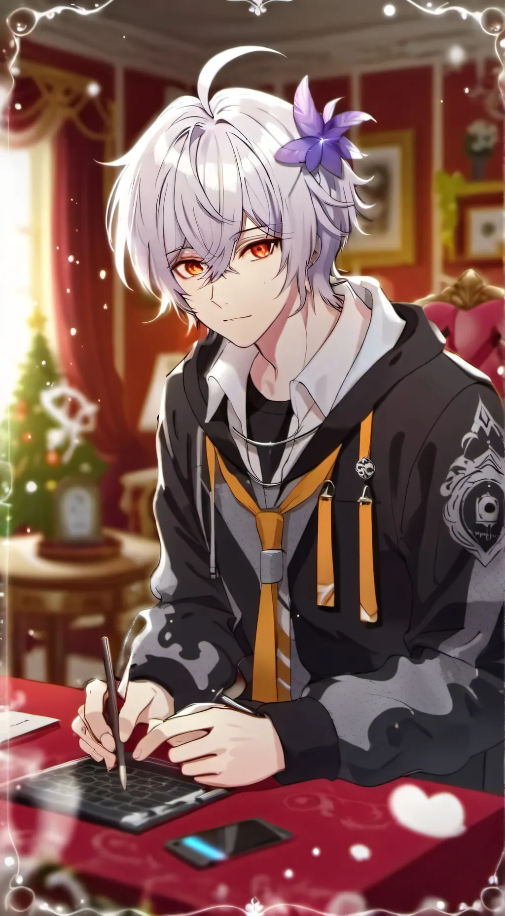 ai character: Xander (  ' ω ' ) background