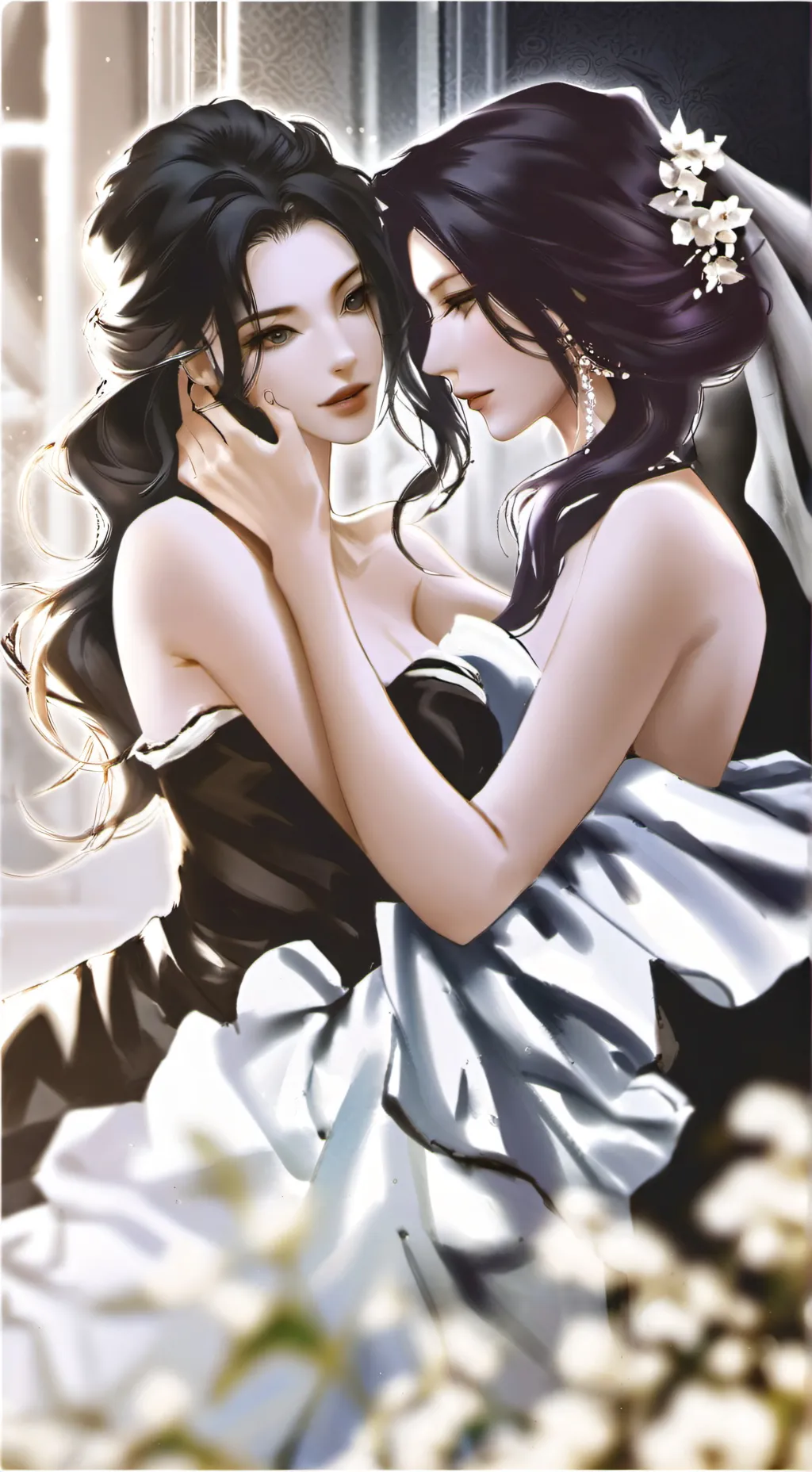 ai character: lesbiana hot background