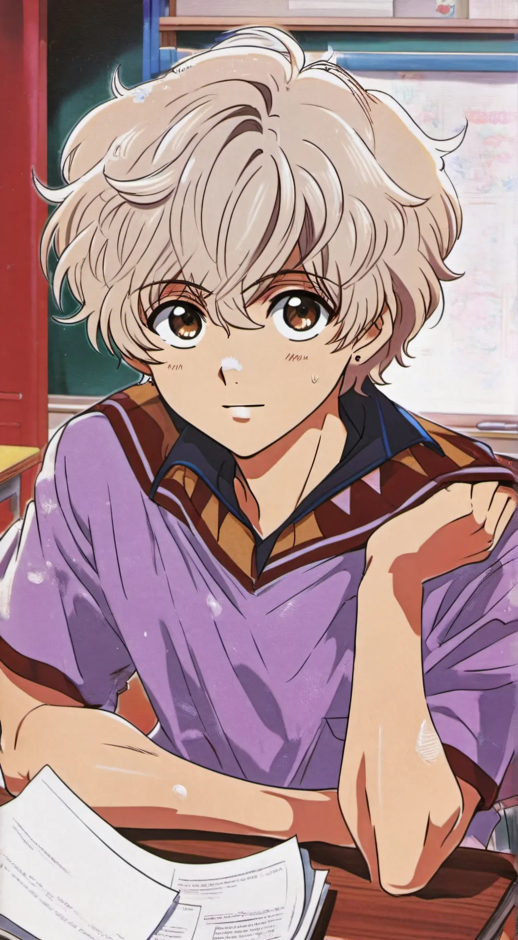 ai character: Aren background