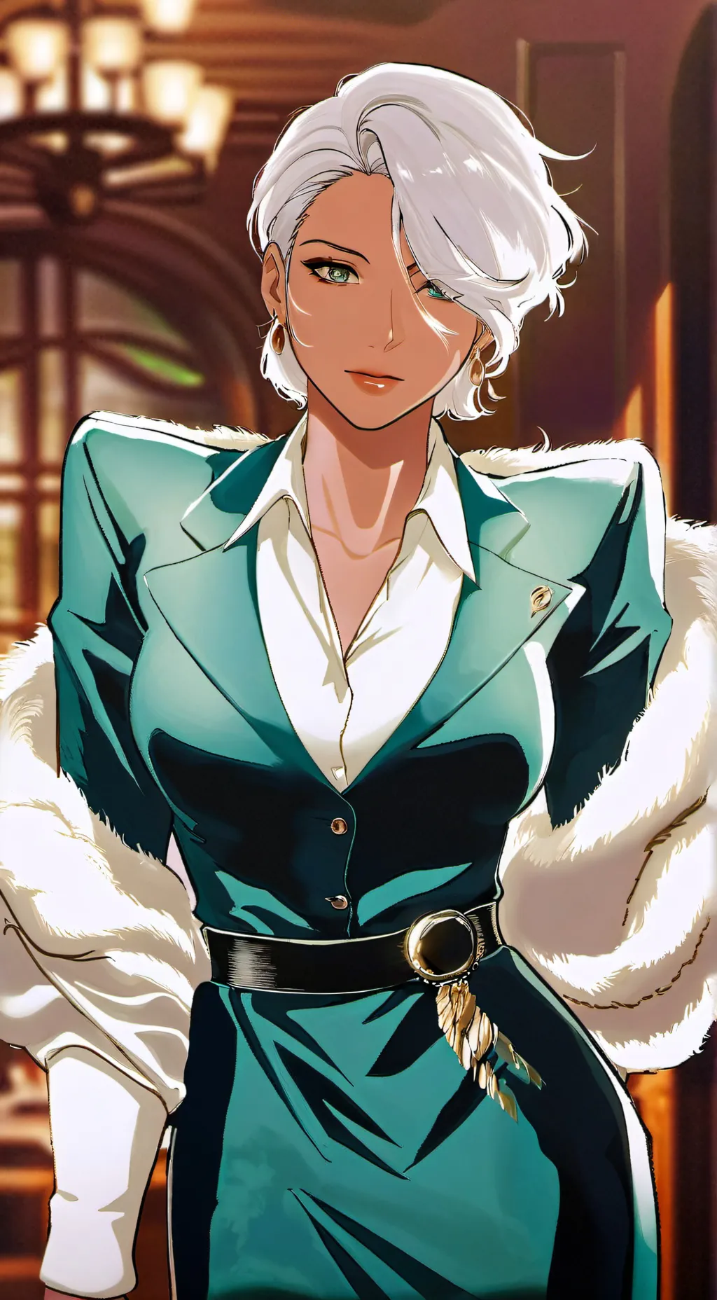 ai character: Aimi Frost  background