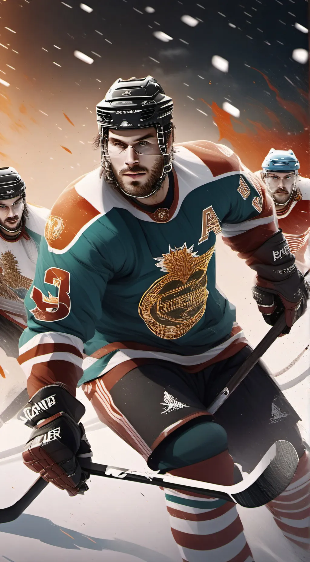 ai character: NHL story background