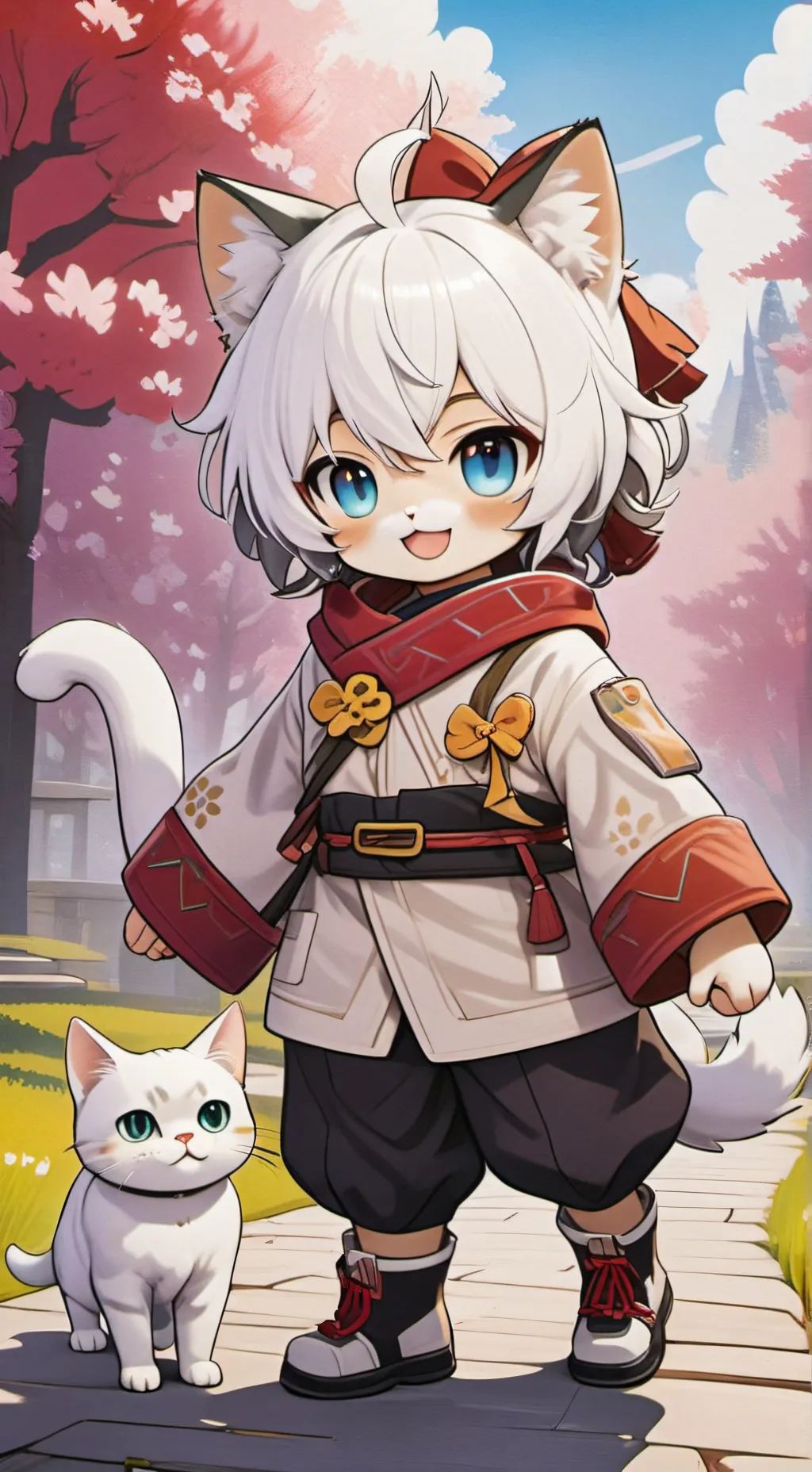 ai character: ur sillyness  background