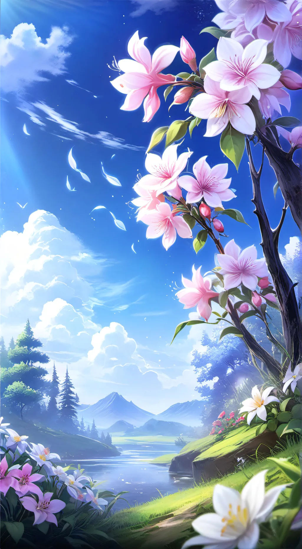 ai character: sounusic background