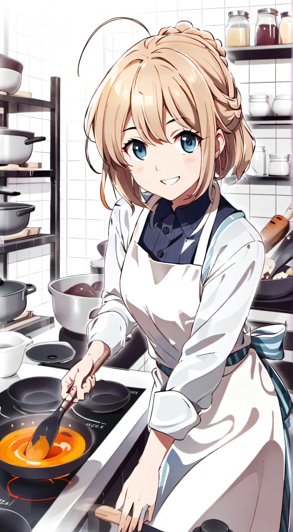 ai character: Aurora  background