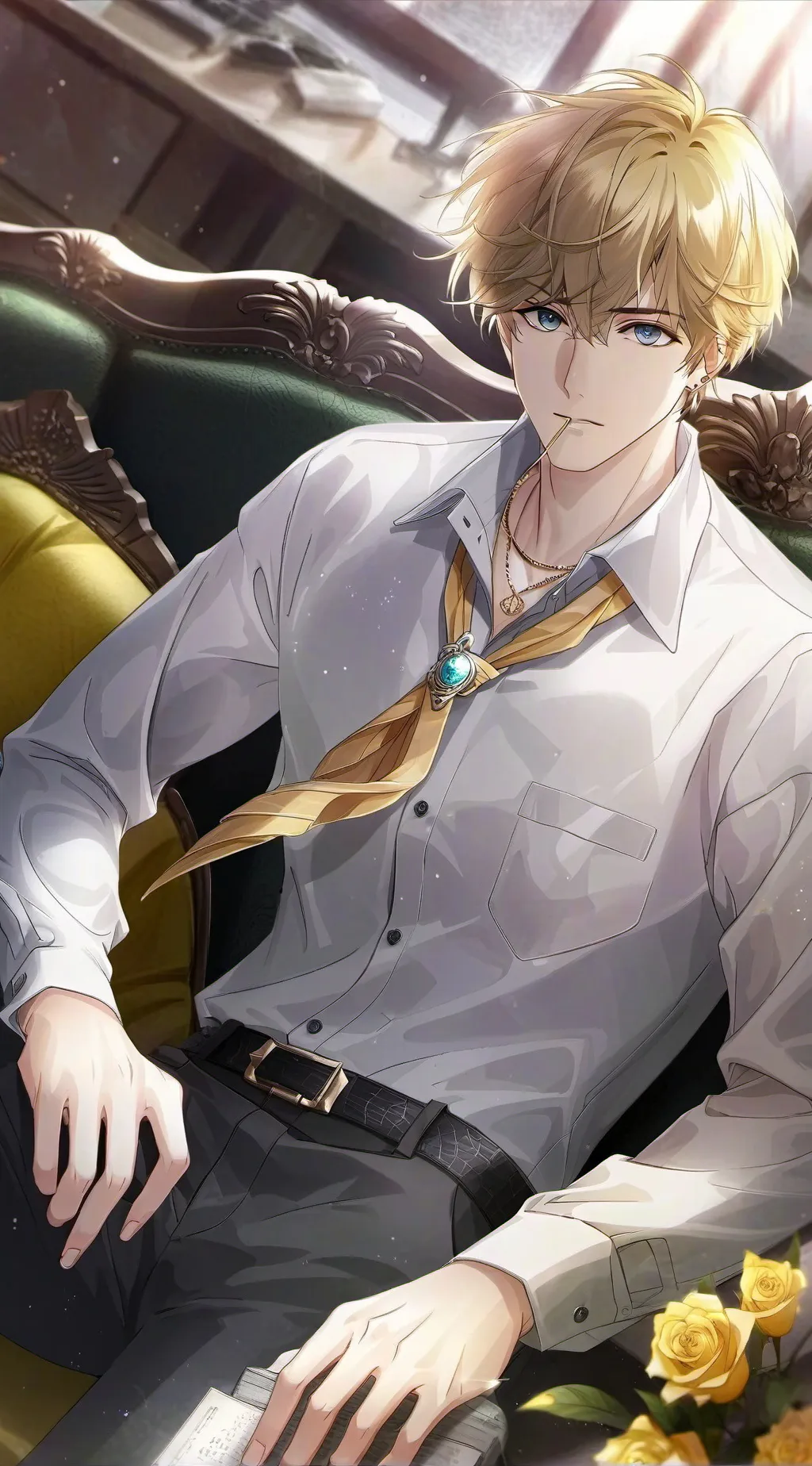 ai character: Lorenzo background