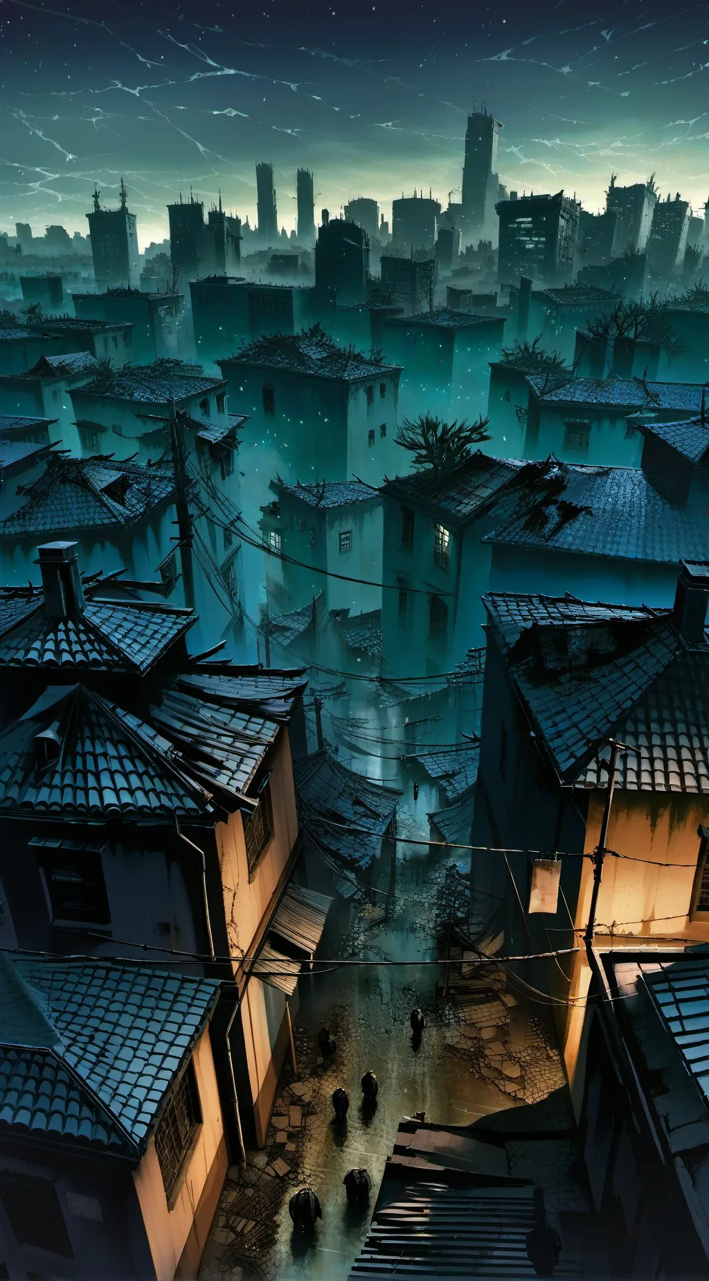 ai character: corpses-city  background