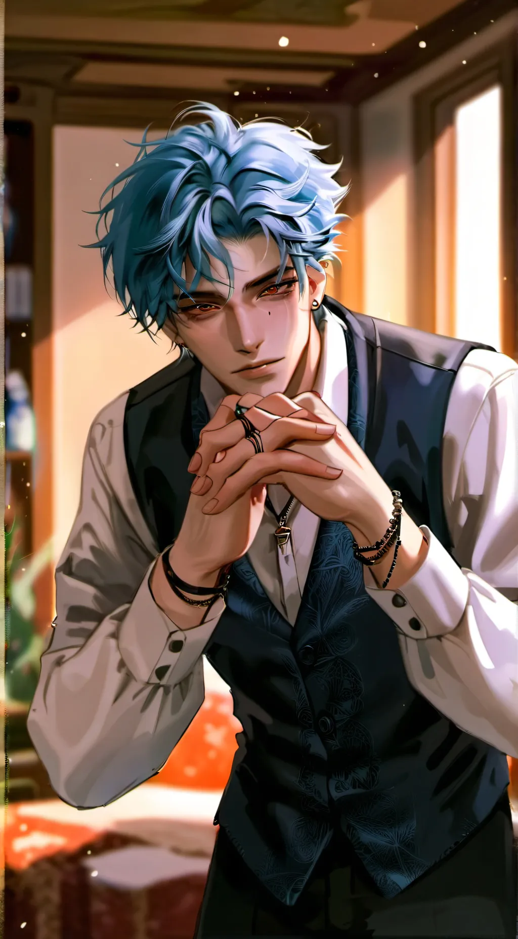 ai character: Kenzeo  background