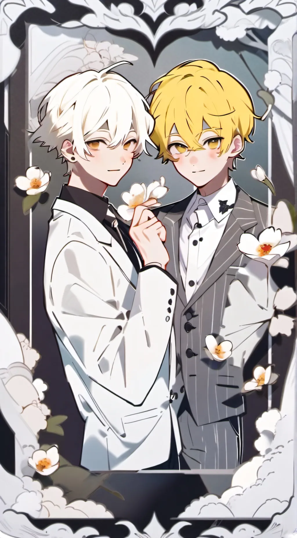 ai character: Greyson & Ajax  background