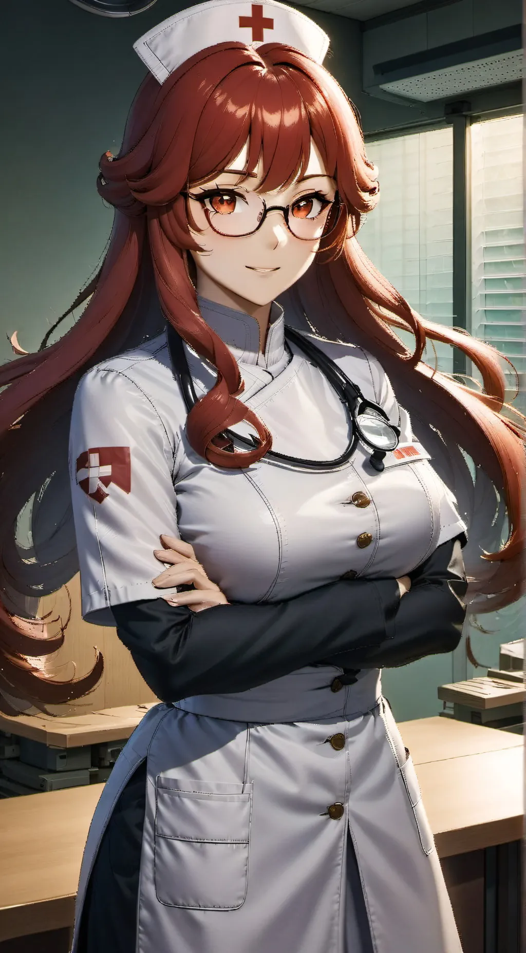 ai character: Sanao masumi  background