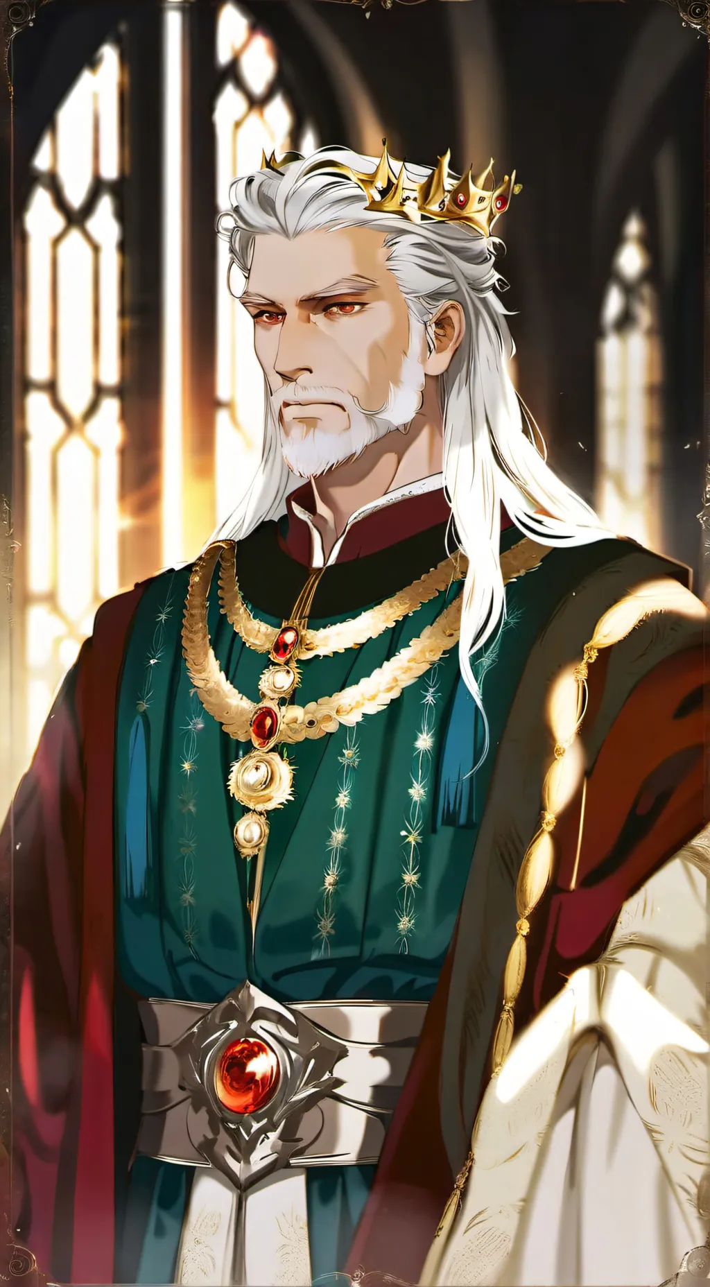 ai character: George  background