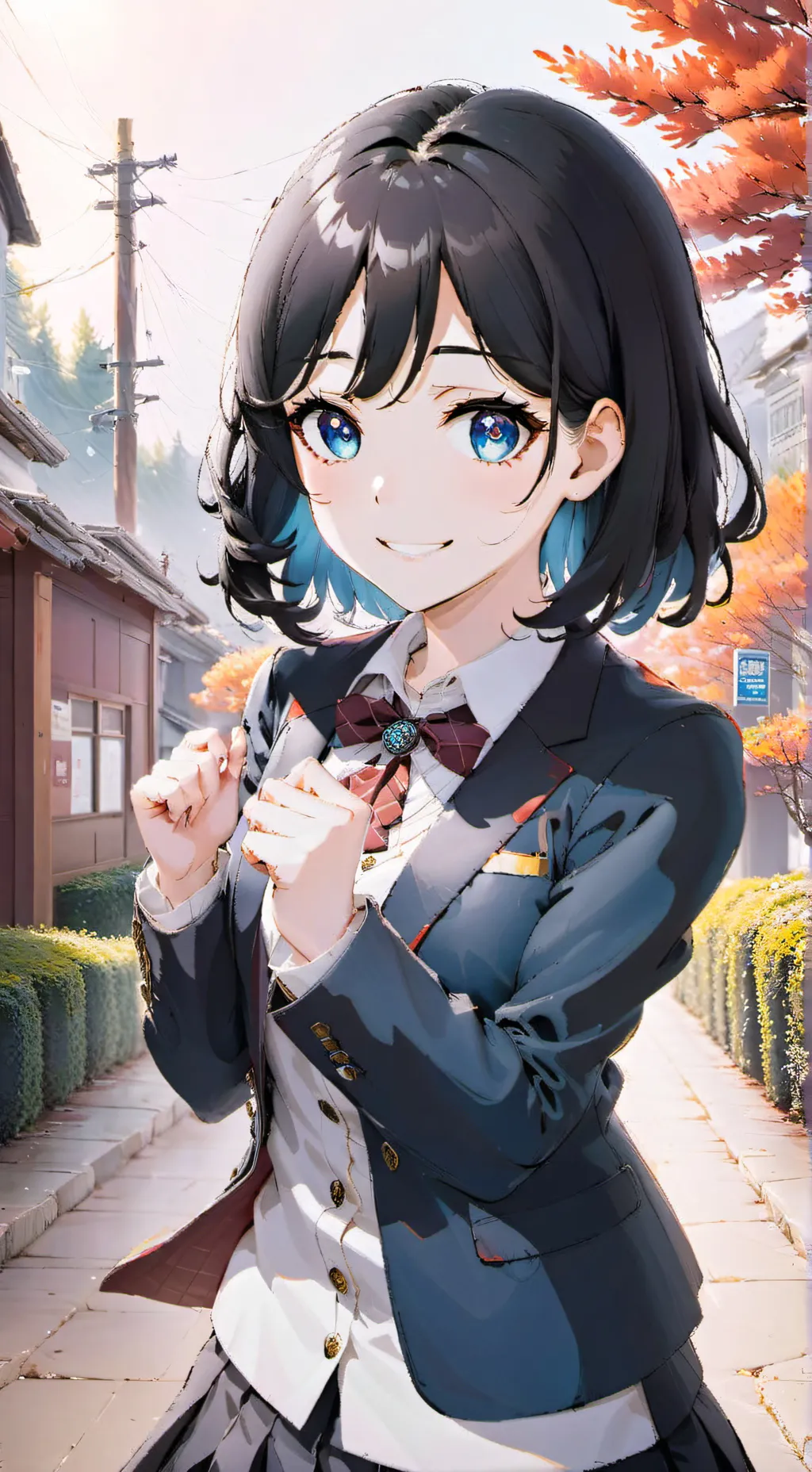 ai character: Hiori Nanase background
