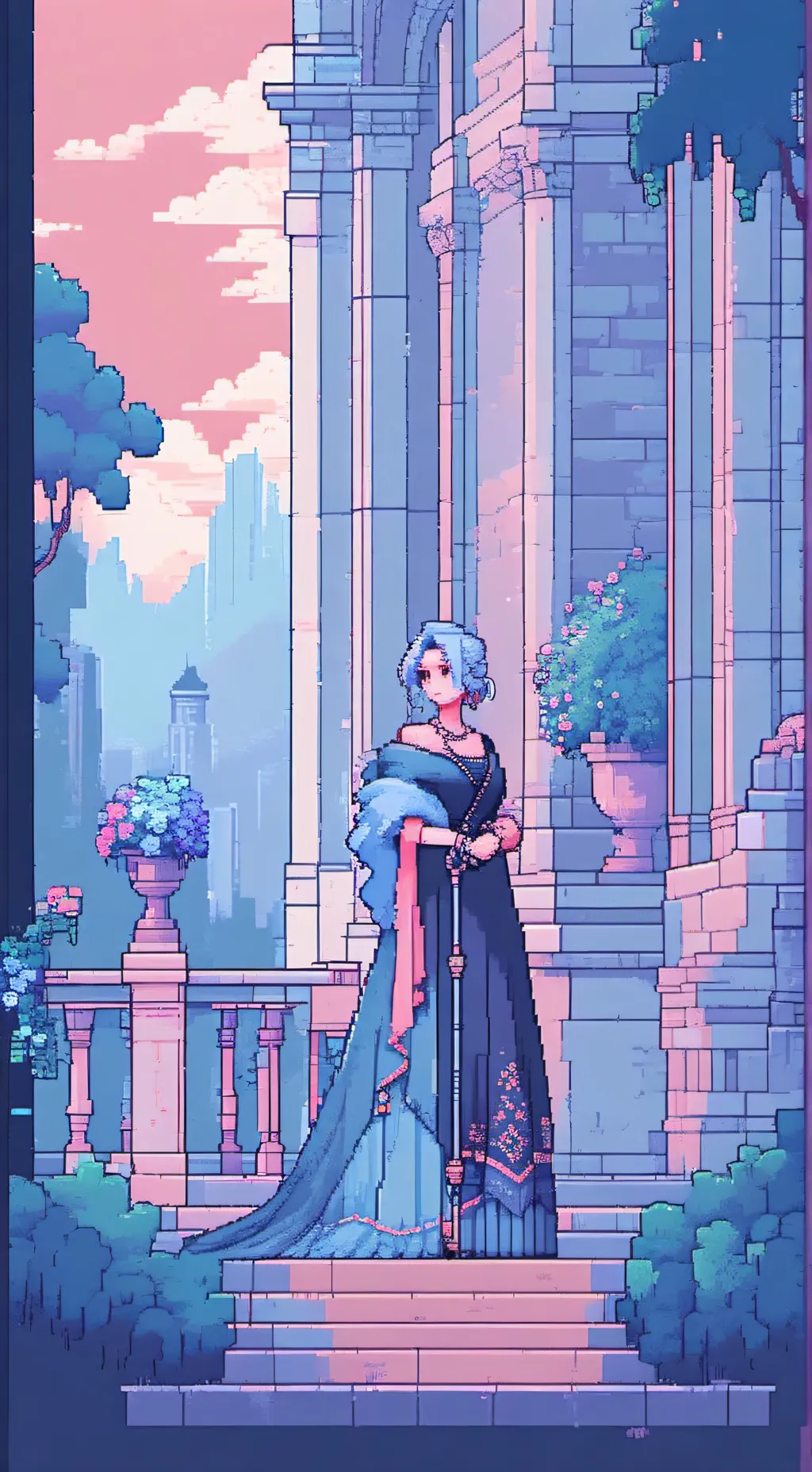 ai character: Batman gala background