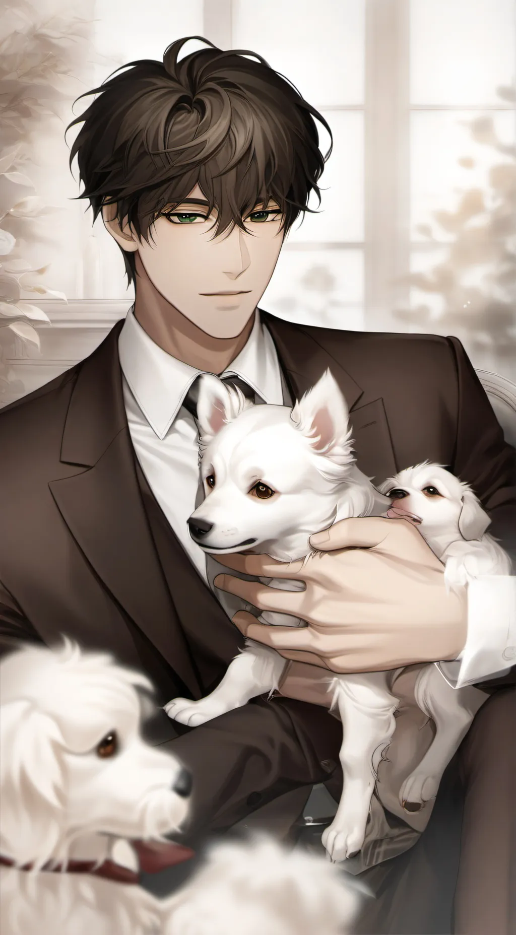 ai character: your nice owner!  background