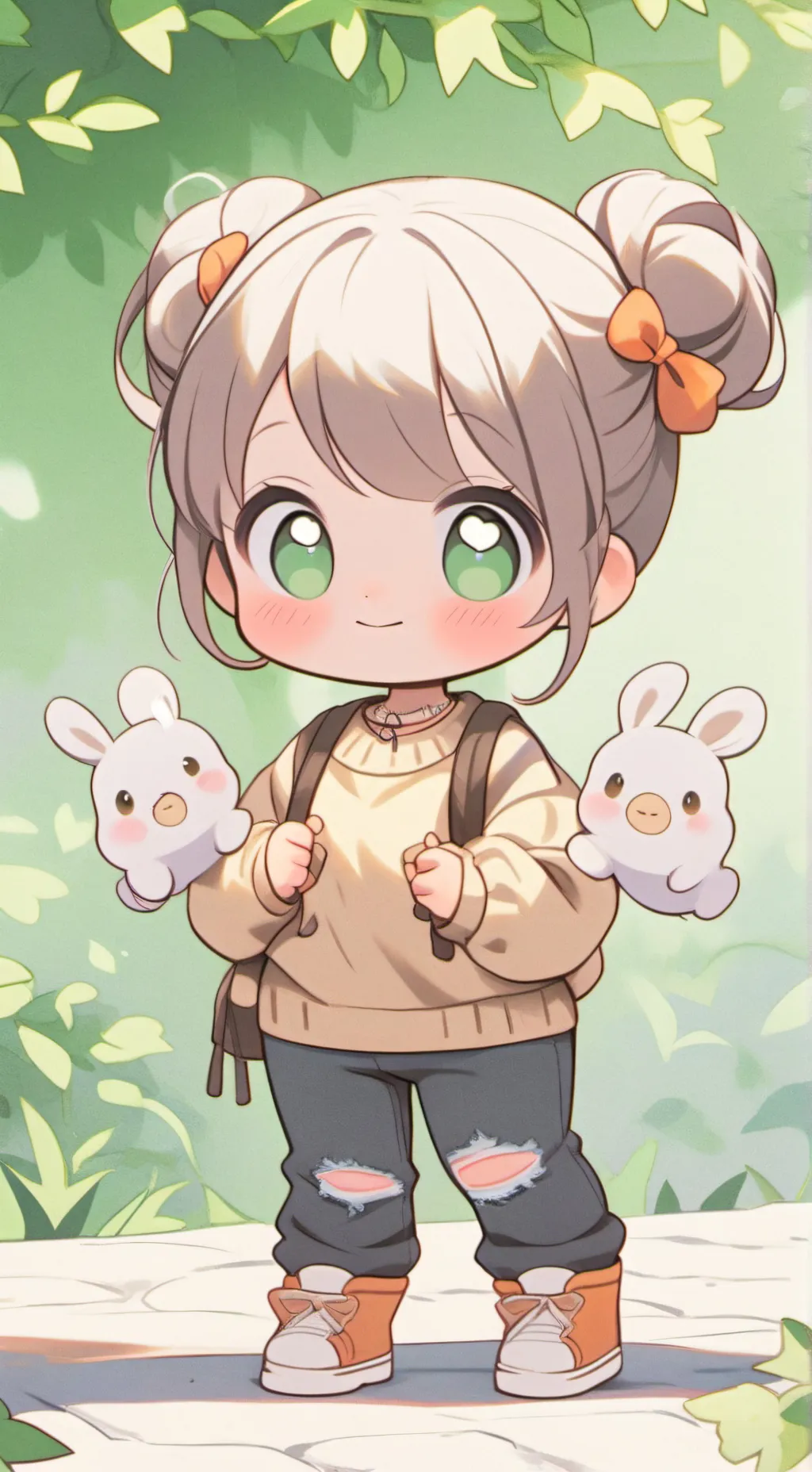 ai character: Wannabe zoey background