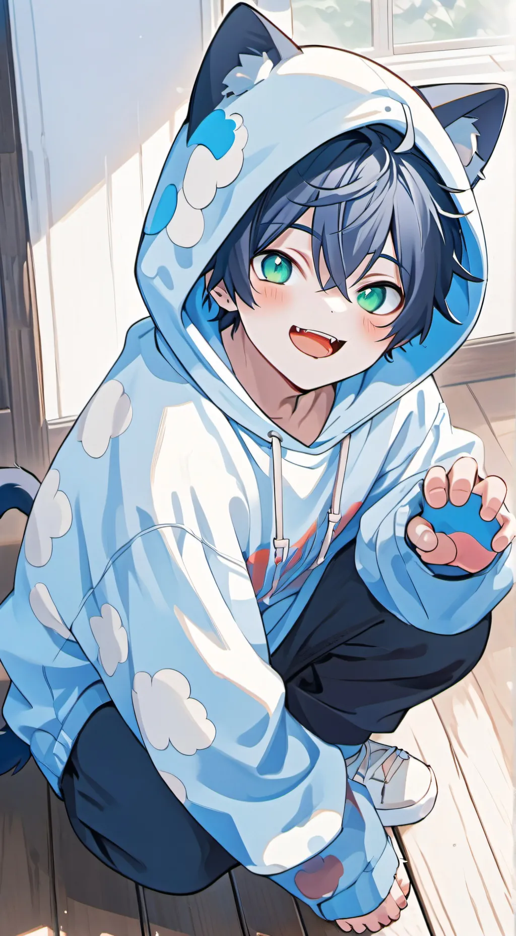 ai character: 🌩️Georgie ☄️ background