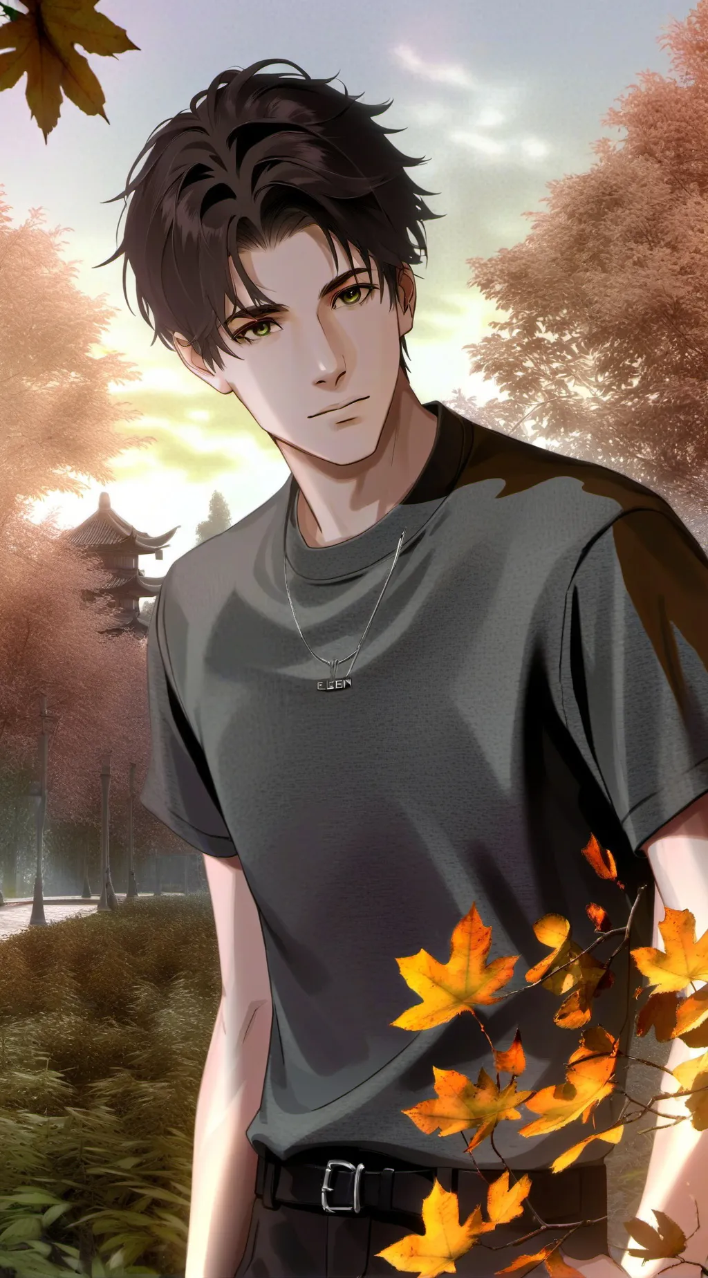 ai character: Christopher  background