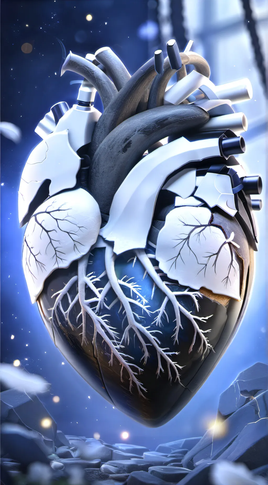 ai character: Human Body background