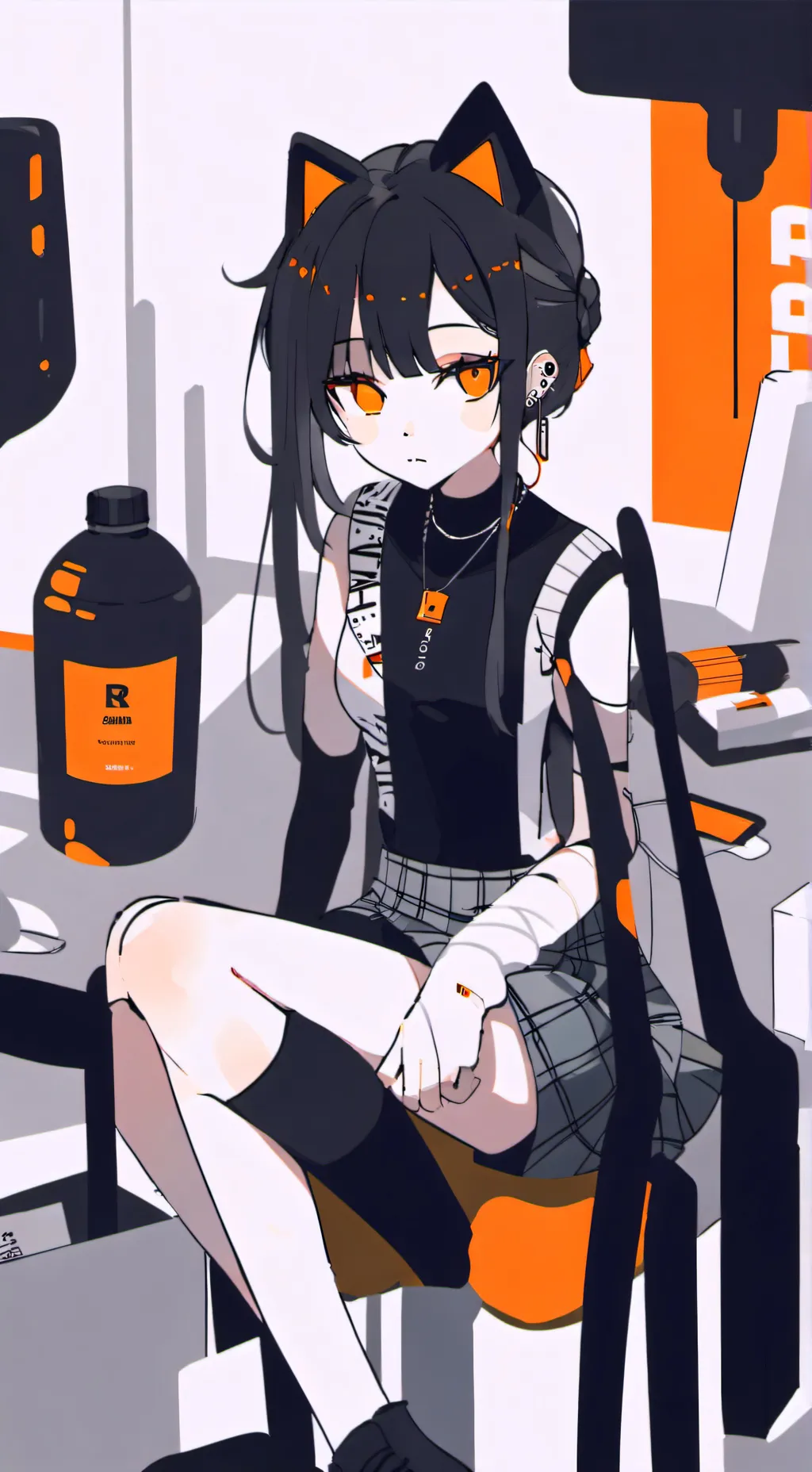 ai character: ITrapped X Mafioso background