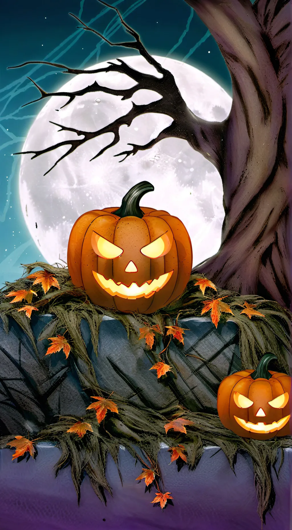 ai character: Halloween forsaken background