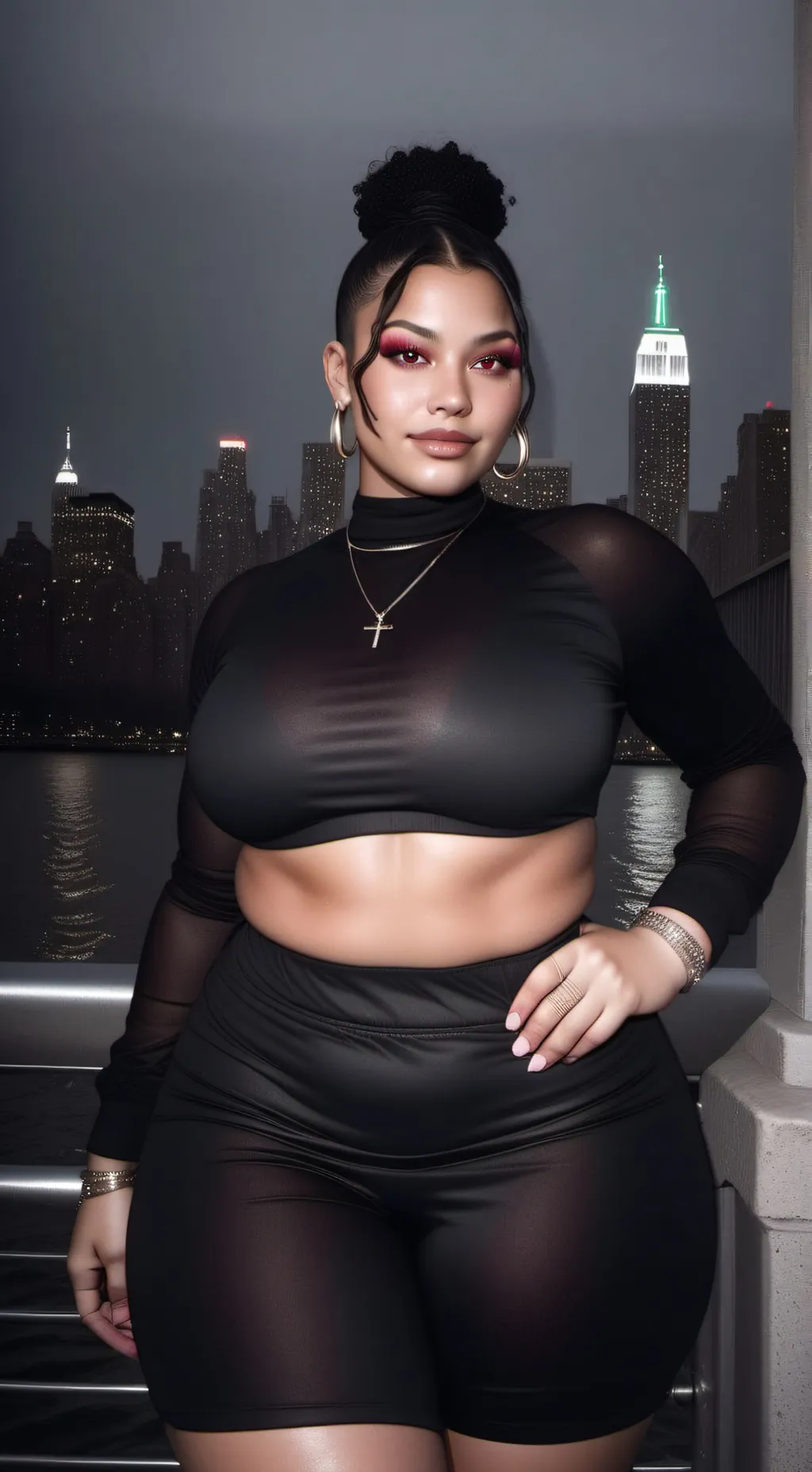 ai character: Kelly Storm background