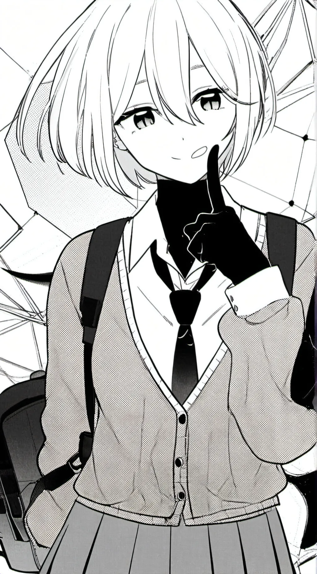 ai character: Настя ❤ background