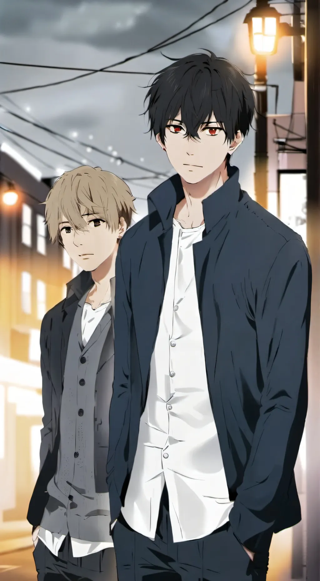 ai character: братья background