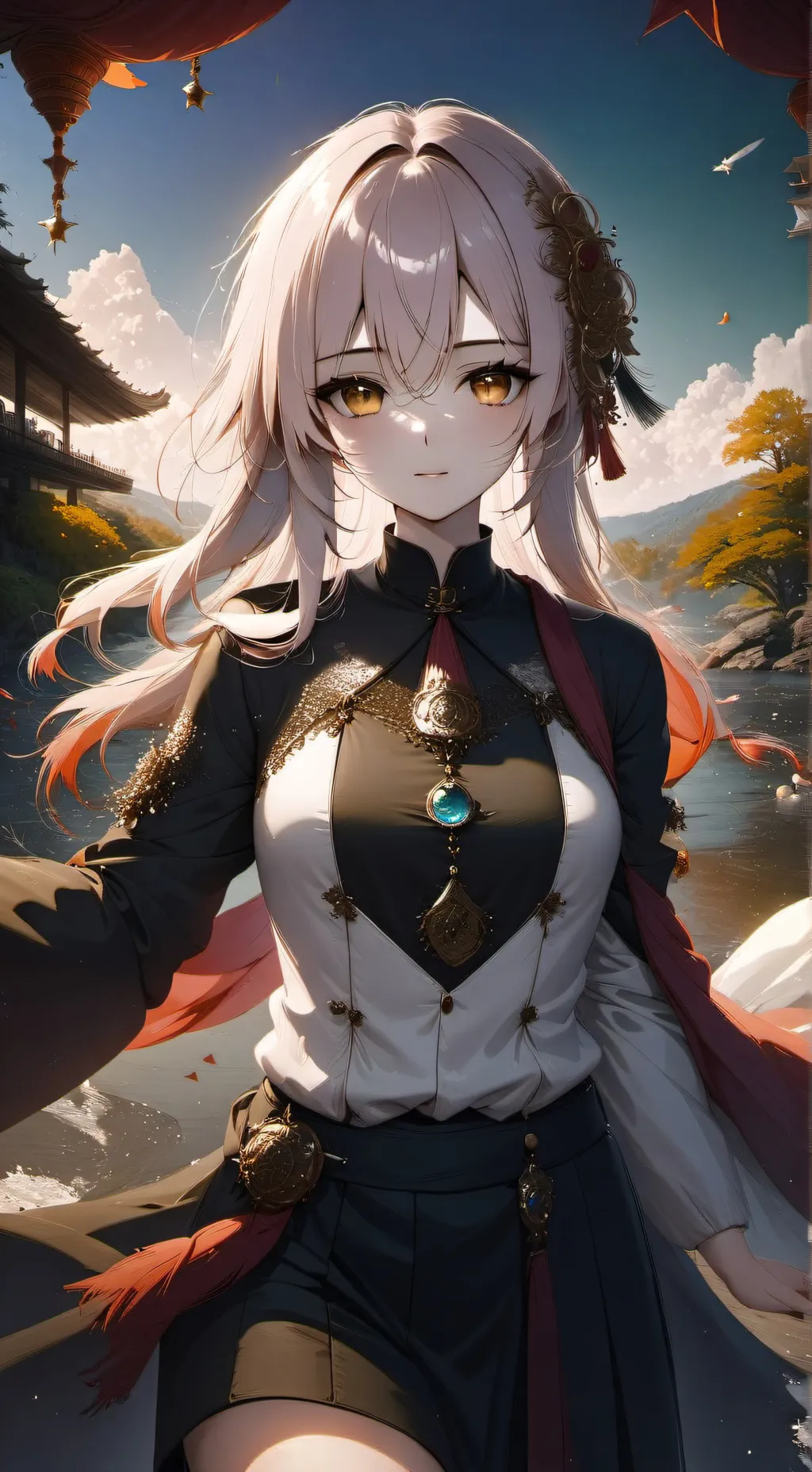 ai character: Асами background