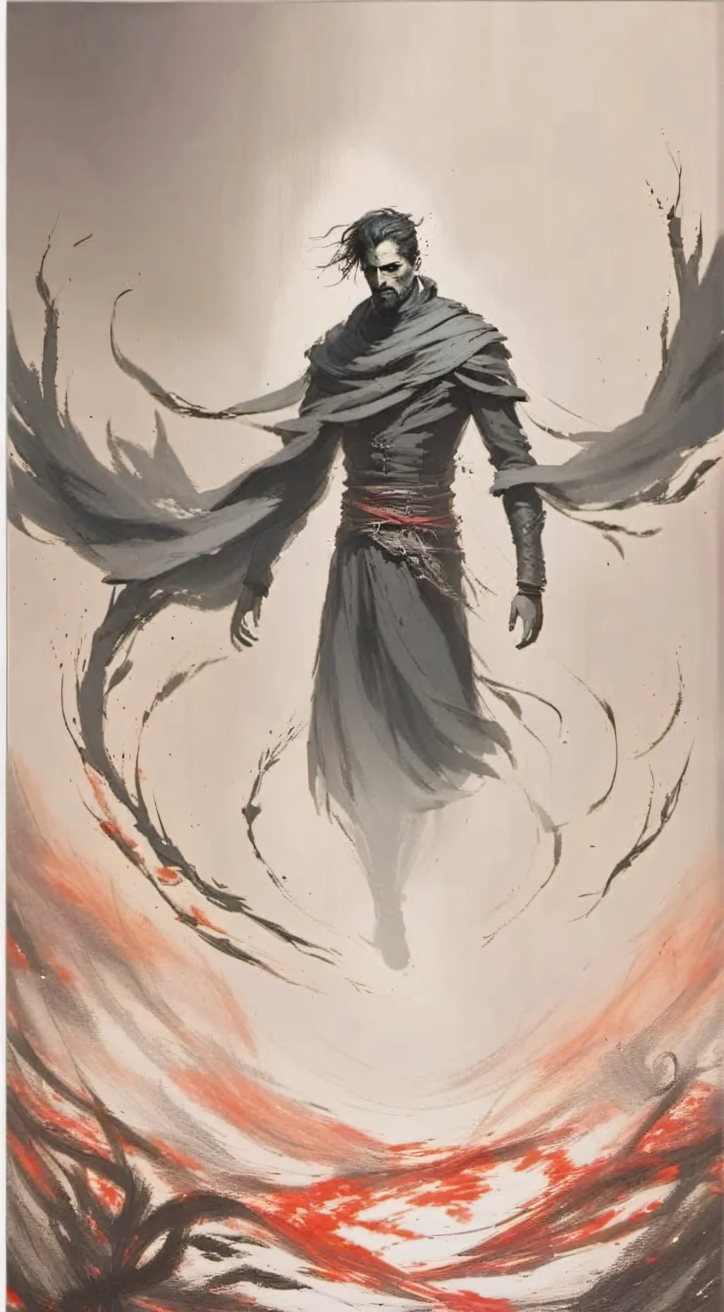 ai character: hunter background