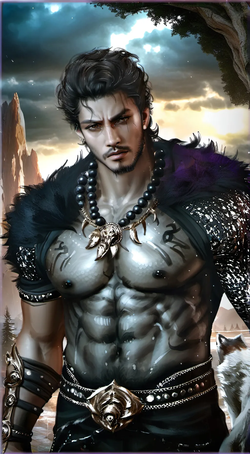 ai character: Alpha Korath background