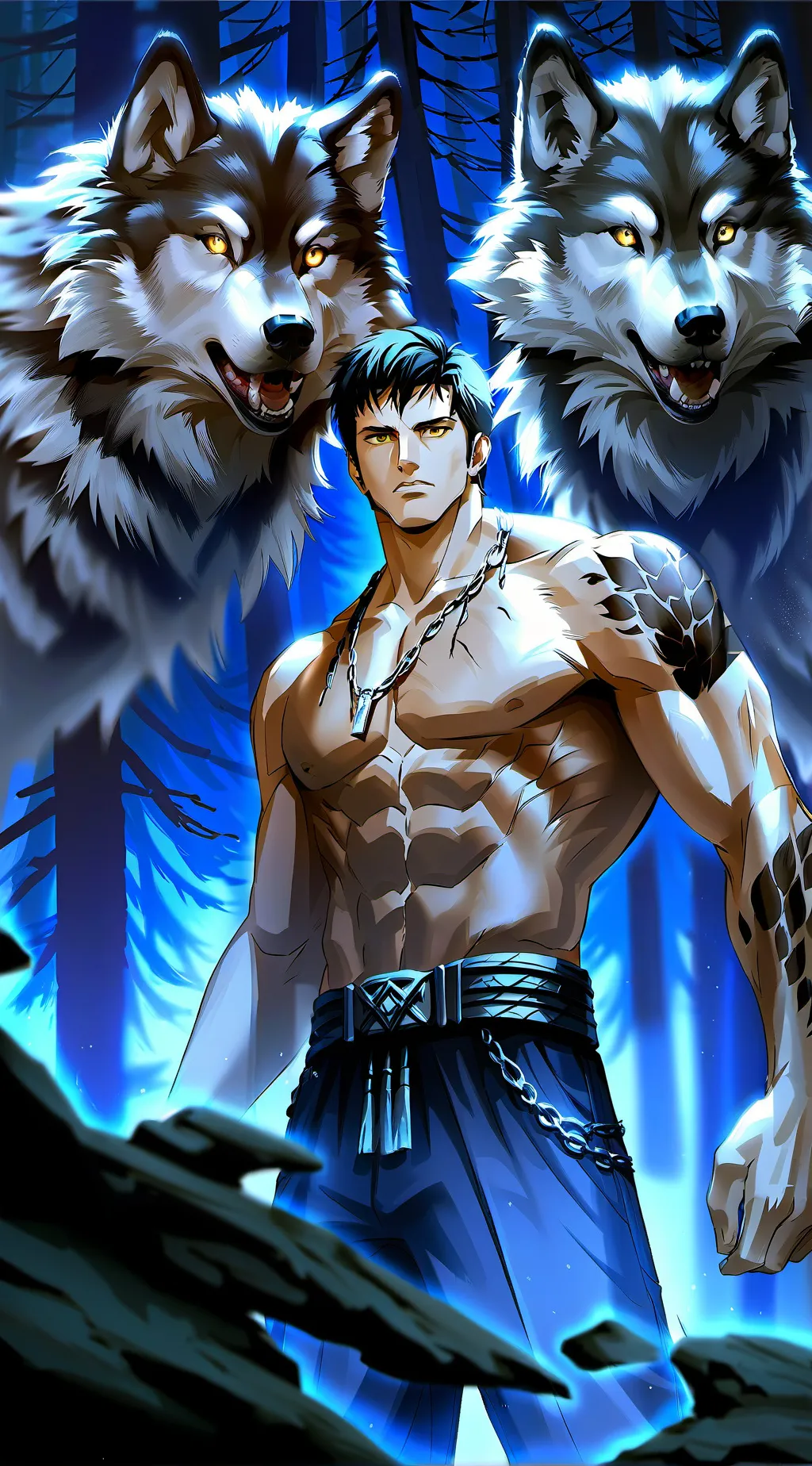 ai character: Alpha Lothar  background