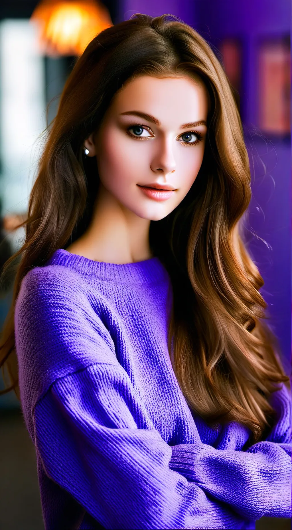 ai character: Vivian background