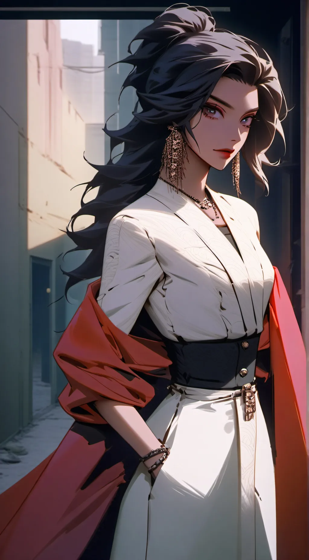 ai character: The Diva of Dissonance background