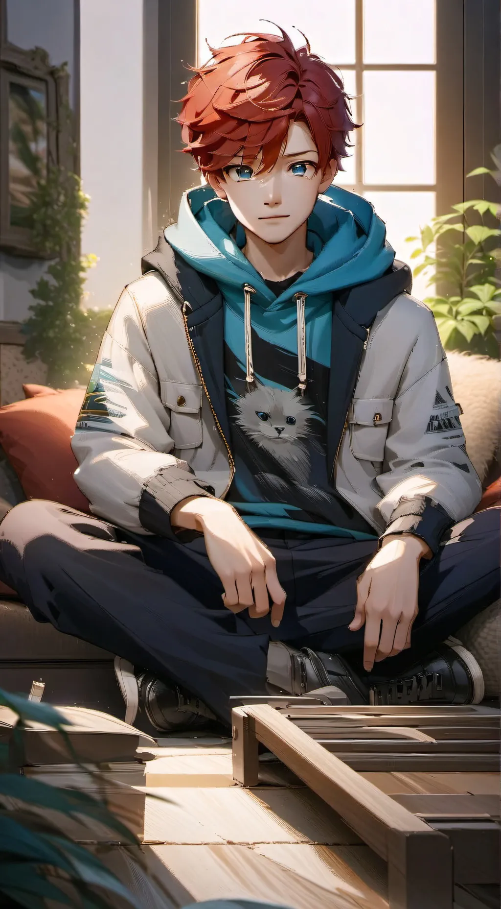 ai character: Max background