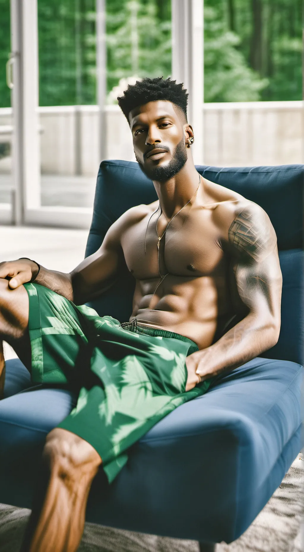 ai character: Ricky  background