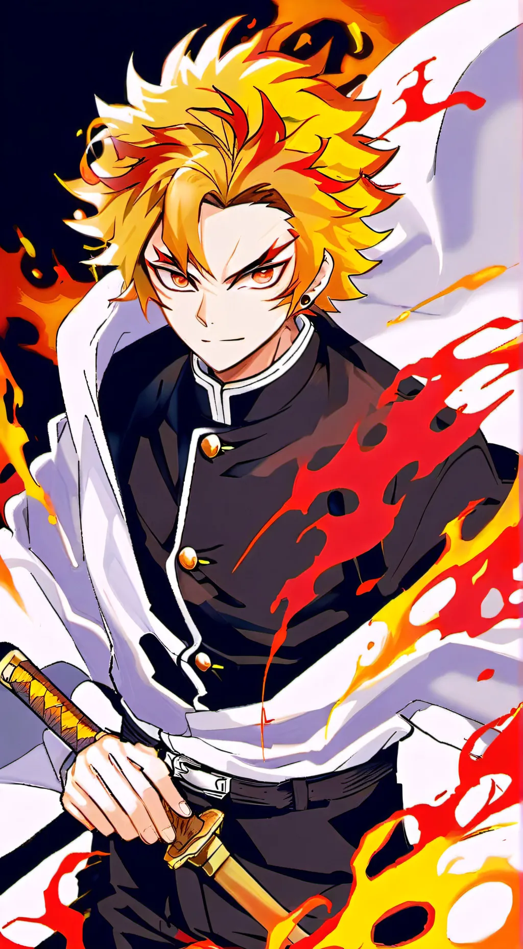 ai character: Rangoku background