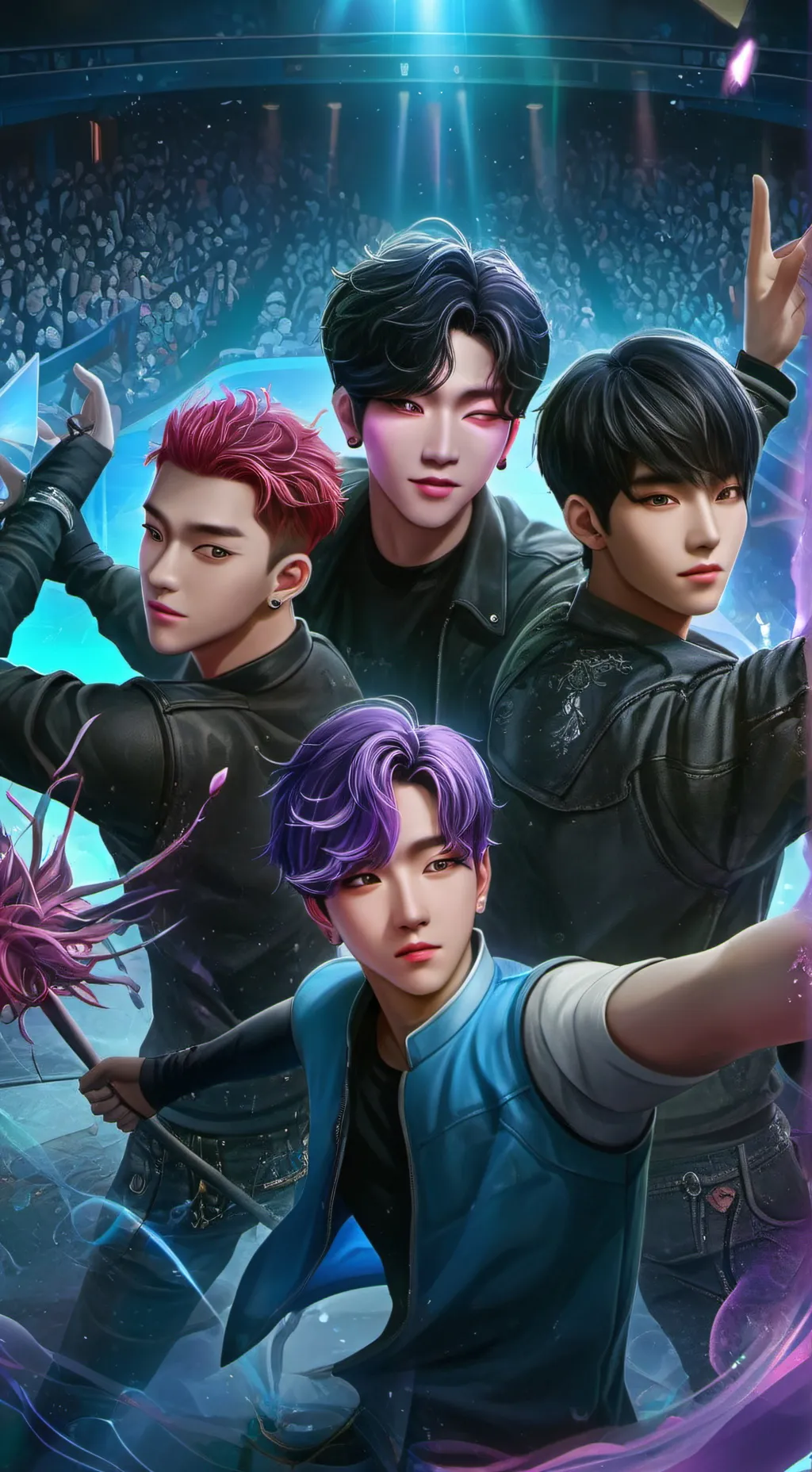 ai character: los saja boys background