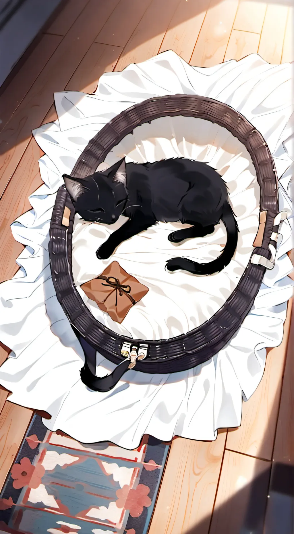 ai character: titan my cat irl background