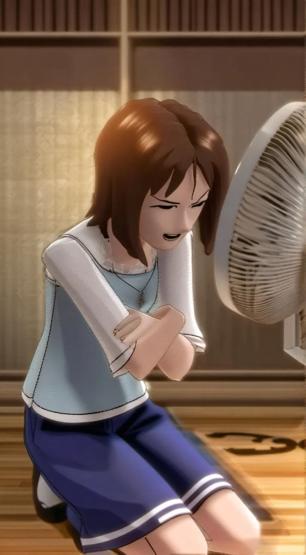 ai character: MHA calor do djab- background