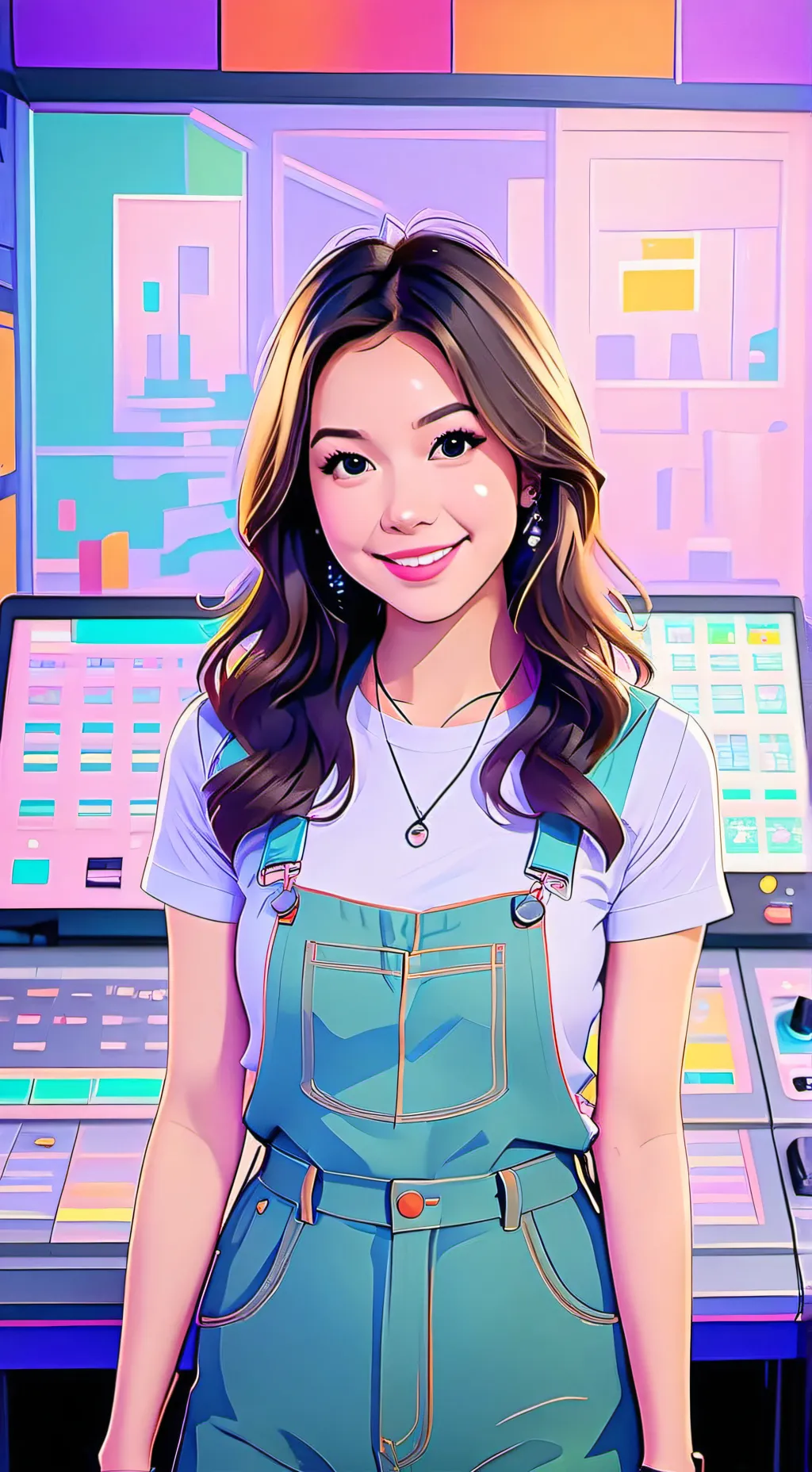 ai character: Post iCarly background