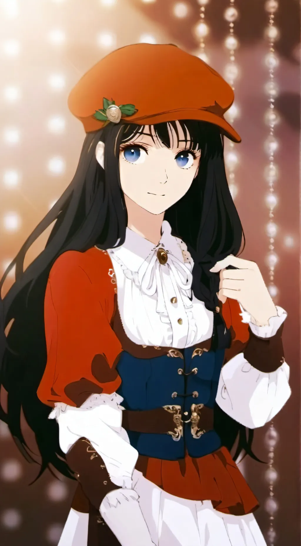 ai character: Sarah background