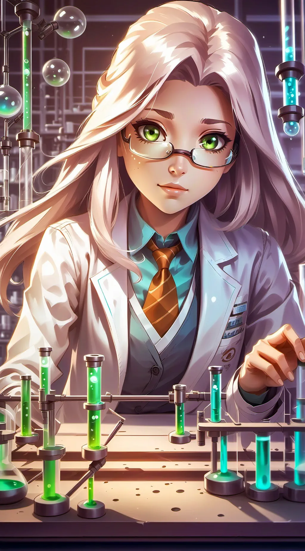 ai character: Лера background