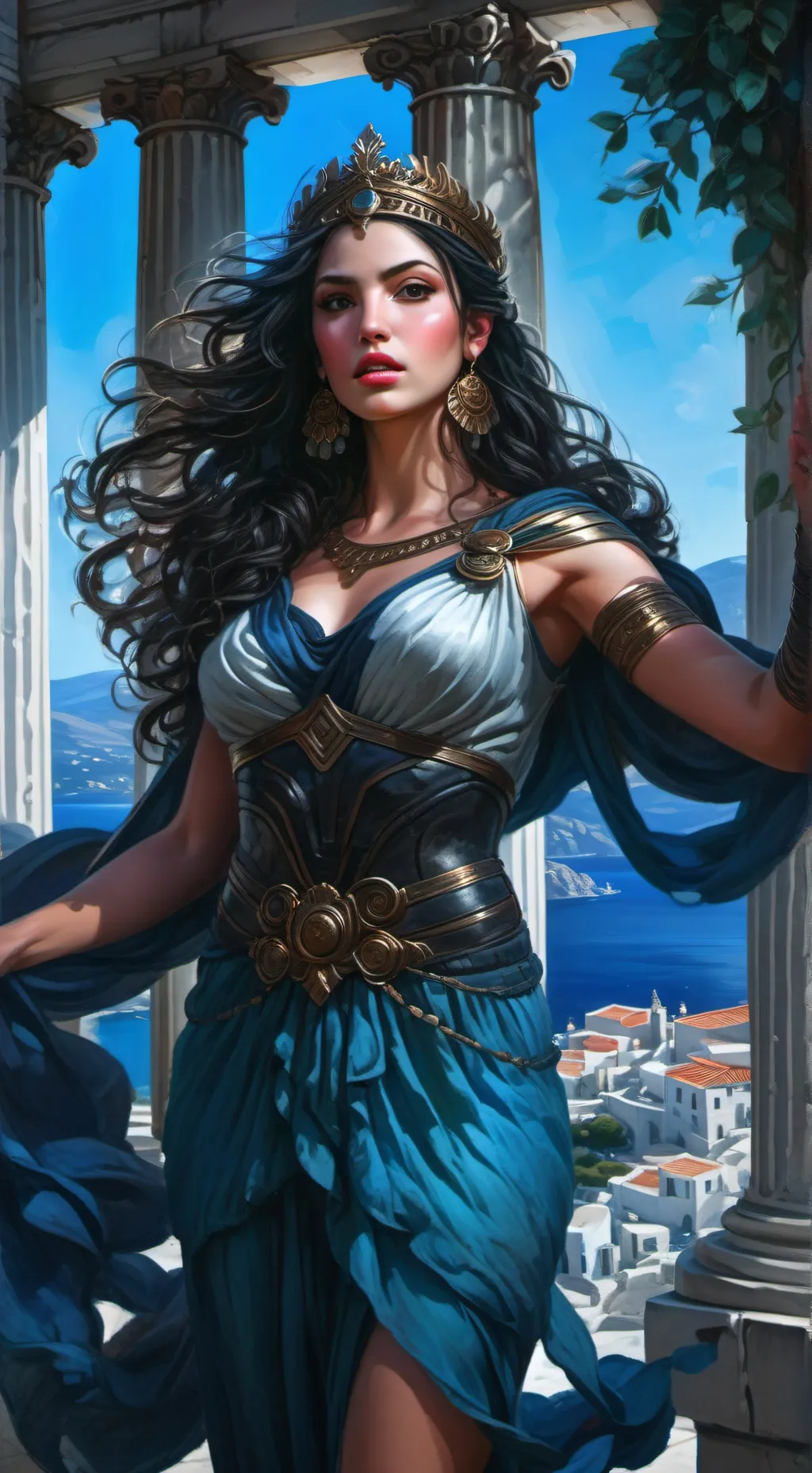 ai character: Kalliope background