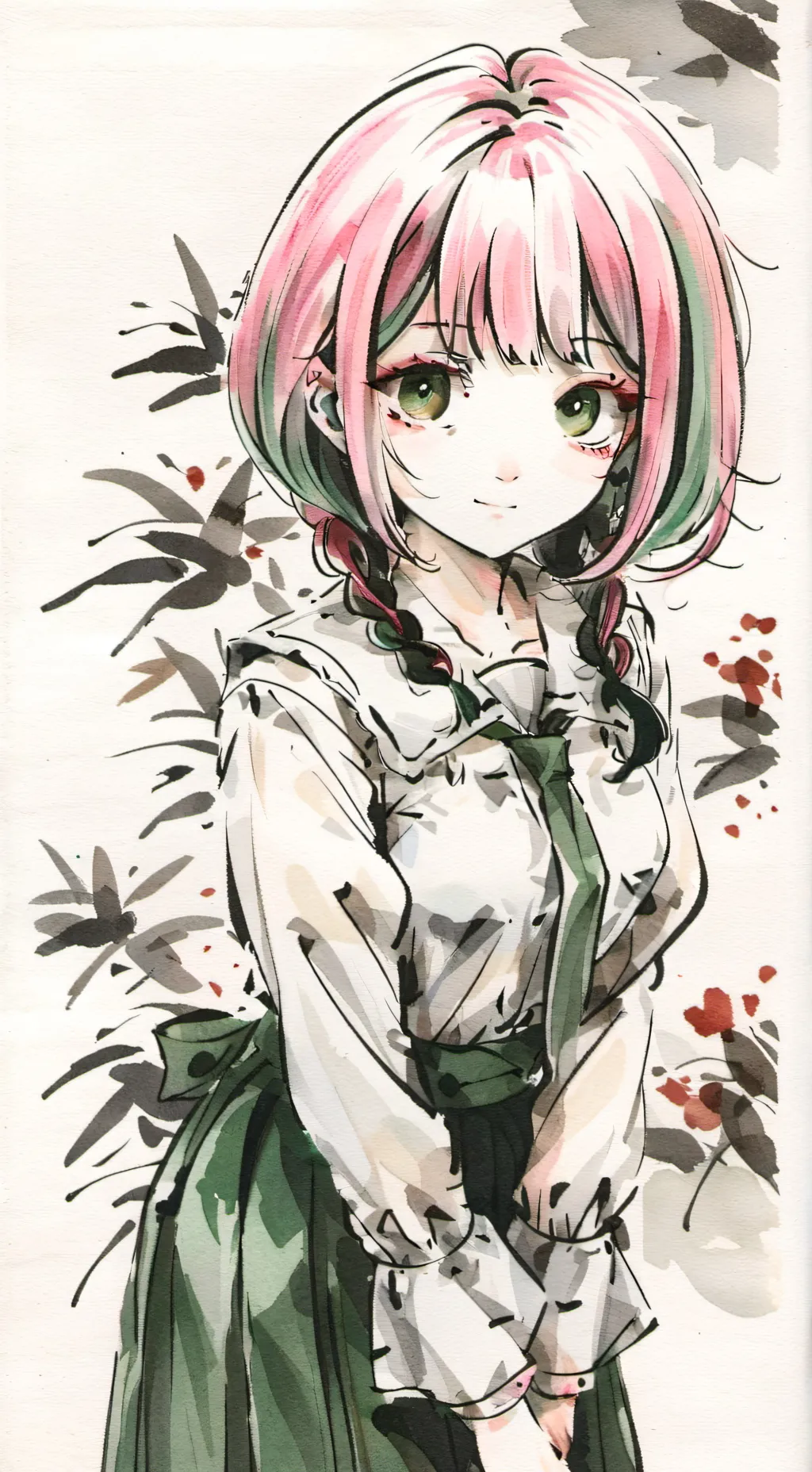 ai character: Mitsuri background