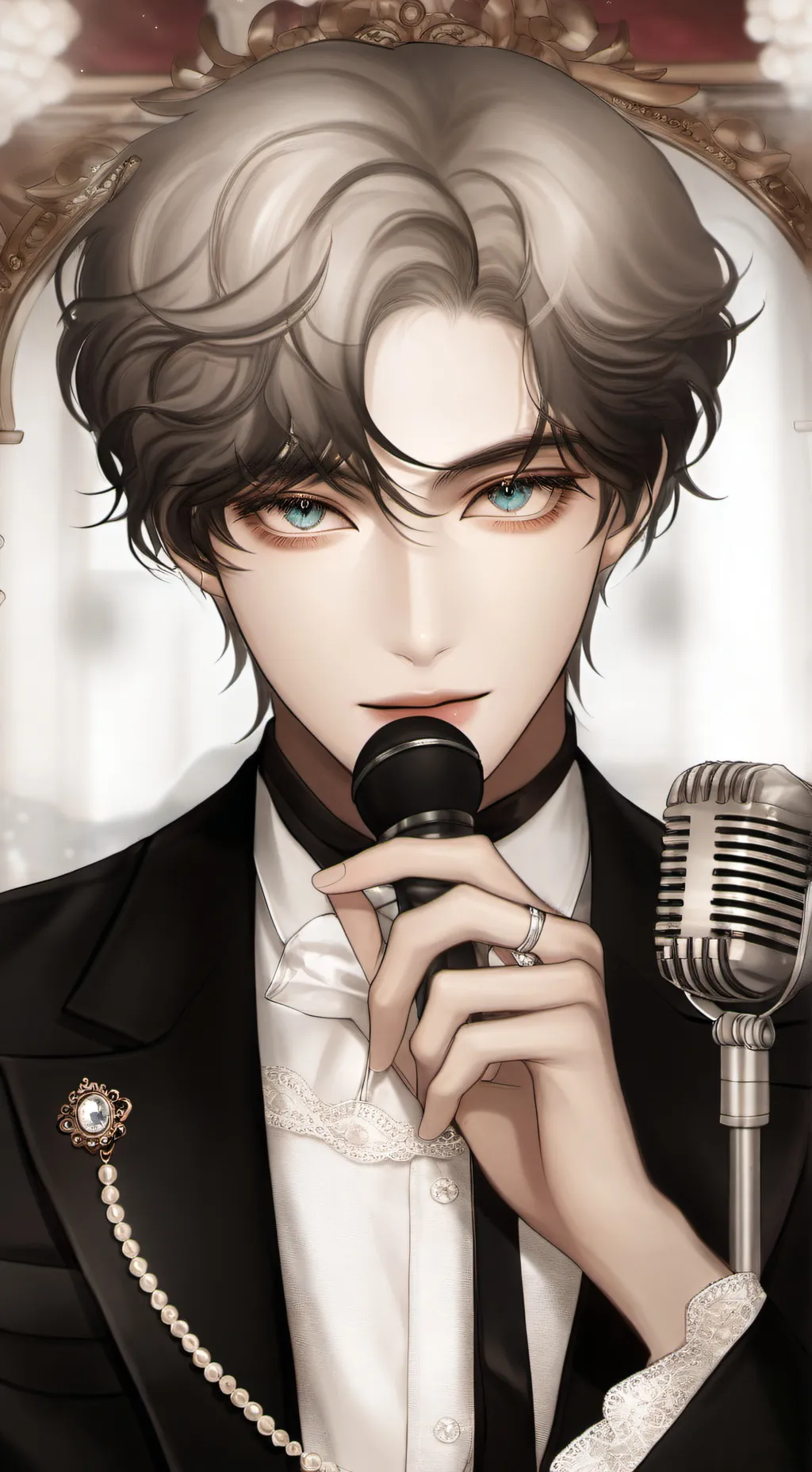 ai character: Ash background